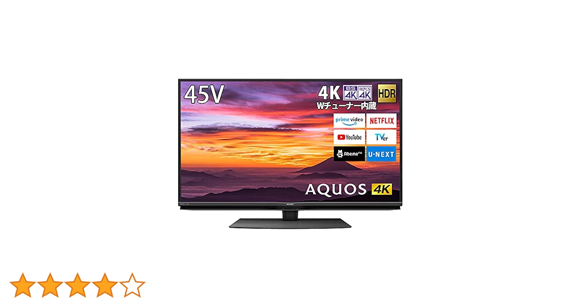 Amazon.co.jp: シャープ 4K チューナー内蔵 液晶 テレビ Android